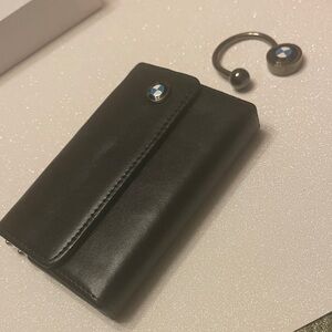 BMW Black Card Case and Key Holder